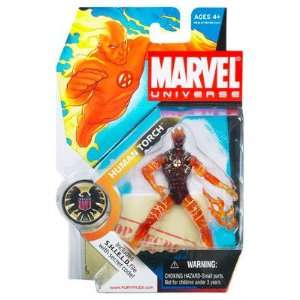  Marvel Universe 3 3/4 Series 1 Action Figure Human Torch 
