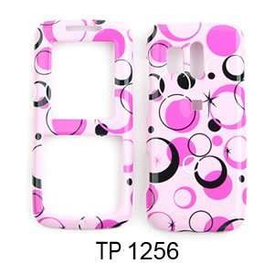 CELL PHONE CASE COVER FOR SAMSUNG MESSAGER R450 CIRCLES ON PINK Cell 