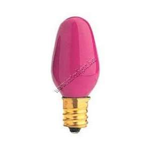  7C7/P 7W C7 CERA PINK Bulbrite Light Bulb / Lamp