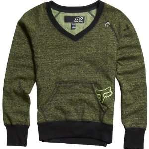 Fox Racing Momentum Vneck Pullover Girls Sweater Casual Sweatshirt w 
