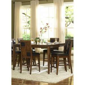 Homelegance Huntington Square 5 Piece Counter Height Dining Set 