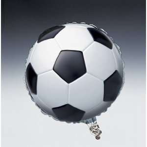  Soccer Metallic Balloons