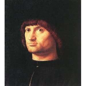   painting name Portrait of a Man Il Condottiero, By Antonello da