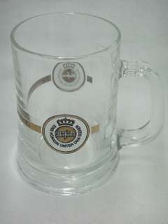 Warsteiner German Beer Stein Mug .3 Liter Clear Glass  