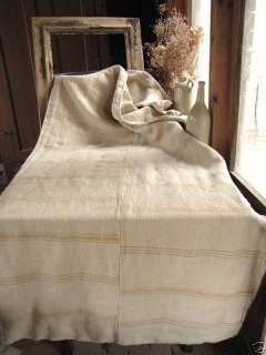 Antique Comforter Duvet cover hemp organic TOFFEE linen  