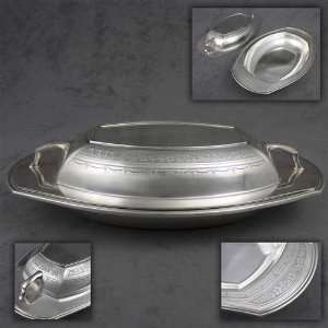Paul Revere by Community, Silverplate Vegetable Dish, Double/Covered