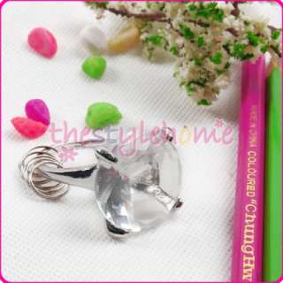 White Gem Diamond Napkin Ring Holder Wedding Decoration Bridal Shower 