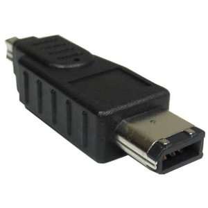  IEEE 1394 FireWire(r) 6 pin Male to 4 pin Male Adapter 