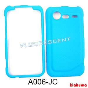 HTC Incredible 2 6350 Neon Blue Faceplate Case  