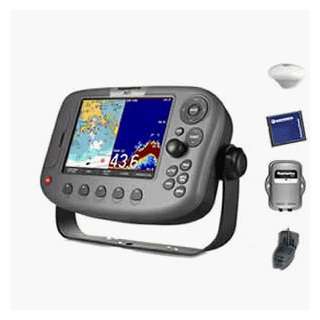  RAYMARINE A65 GPS/PLOTTER PKG W/RS12 DSM25 T/M DUCER 