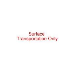 SURFACE TRANSPORTATION ONLY Rubber Stamp for mail use self inking