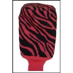 Red Zebra Headcover 