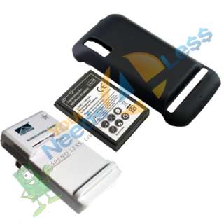 NEW 3500mAH extended battery Motorola Photon 4G MB855 + Back Cover 
