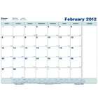   Monthly Desk Pad Calendar w/Large Notes Section, 18 1/2 x 13, 2012