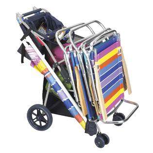 Rio Brands Deluxe Wonder Wheeler Beach Cart 2011 Model 