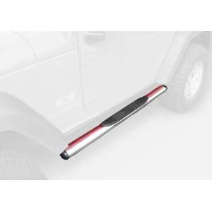  Rugged Ridge 11593.07 Stainless 4.25 Oval Side Tube Step 