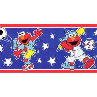   Sesame Street Elmo Sports For the Home Kids Room Fun Accessories