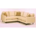 Designs 2 pc custom sectional sofa with straight line styling 