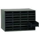   16 Drawer Steel Parts Storage Hardware and Craft Cabinet, Black