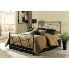 DS Fashion Bed Group King Size Metal Bed   Sonata Contemporary Style 
