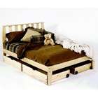 InSassy Rock Twin Platform Bed w/ Storage Drawers