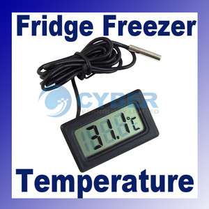 New LCD Digital Fridge Freezer Thermometer Temperature  