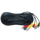 VideoSecu 50 Feet Power Video Audio CCTV Security Camera Cable Wire 