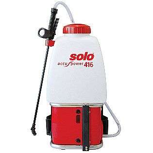 Backpack Sprayer Battery Powered 5 Gallon 12V #416  SOLO Lawn 