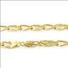 Long Mens 24K yellow Gold Filled Chain Necklace 31  