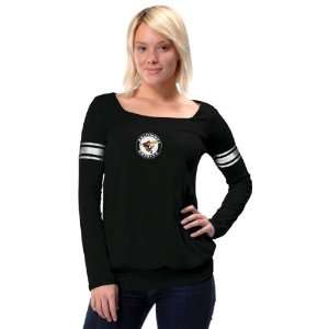  Cooperstown Womens Long Sleeve Armband Jersey Top   by Alyssa Milano