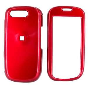  For Samsung Highlight Plastic Hard Cover Case Red 