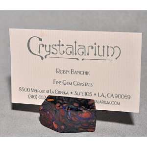  Opal in Ironstone Business Card Holder  Australia 