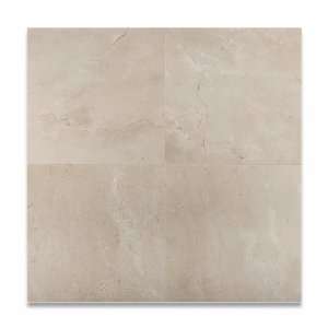 12 X 12 Spanish Crema Marfil Marble Polished Field Tile   Lot of 50 