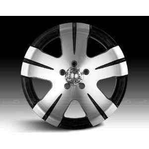  Ion Alloy Ion138 17x8 5x135 Black with Machined Face SET 