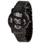 Just Bling Womens JB 6214 D Olympia Black Ion Designer Dial Diamond 