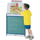 rainbow accents Big Book Easel Chalkboard Green