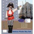 DUA Quality Deluxe Pirate Boy Set Costume Set   Toddler T4 By Dress Up 