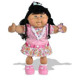 Cabbage Patch Kids   Black Haired Girl in School Outfit  Toys & Games 