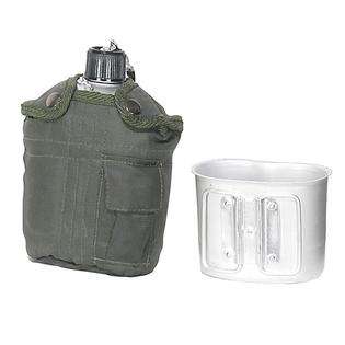 Mustang FP13628 Fabric Covered Aluminum Canteen  1 Qt. 