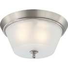 Nuvo Lighting 60/4153 Three Light Surrey Large Flush Dome with Frosted 