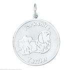 FindingKing Sterling Silver Yorkshire Terrier Dog Charm