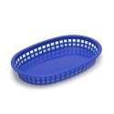Chicago Pneumatic [box Of 36] Royal Blue Oval Plastic Chicago Platter 