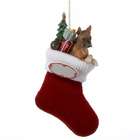   Boxer Dog in Knitted Stocking Christmas Ornaments for Personalization