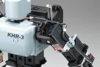 Thanks to the strengthened servo arms, the robot is more resistant to 