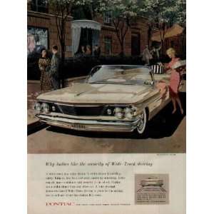   driving.  1960 Pontiac Bonneville Convertible Ad, A5432. 19600125