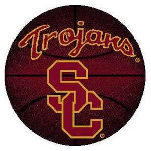  USC Trojans 24 Basketball Shaped Rug