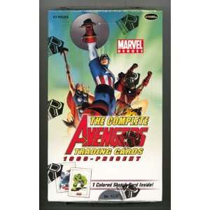  MARVEL COMPLETE AVENGERS  PACK OF 5 CARDS Toys & Games