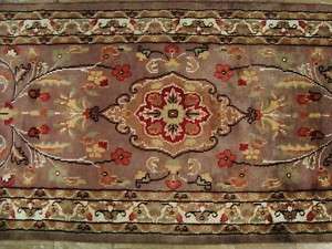 HOT FALSA EXCLU FLOWRAL MAHAL RUNNER HANDKNOTTED 13.5X2  