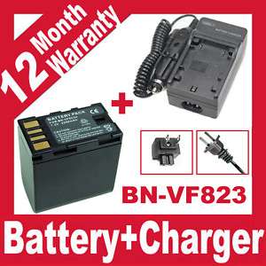 5H Battery+4n1 Charger for JVC Everio GZ MS100 GZ MS120  