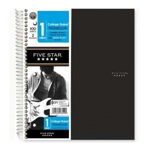  Mead 06044 Trend Notebooks, Perforated, 1 Subject, 100/Sht 